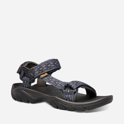 Teva Terra Fi 5 Universal Men's Blue Sandals CA60123 Canada Sale